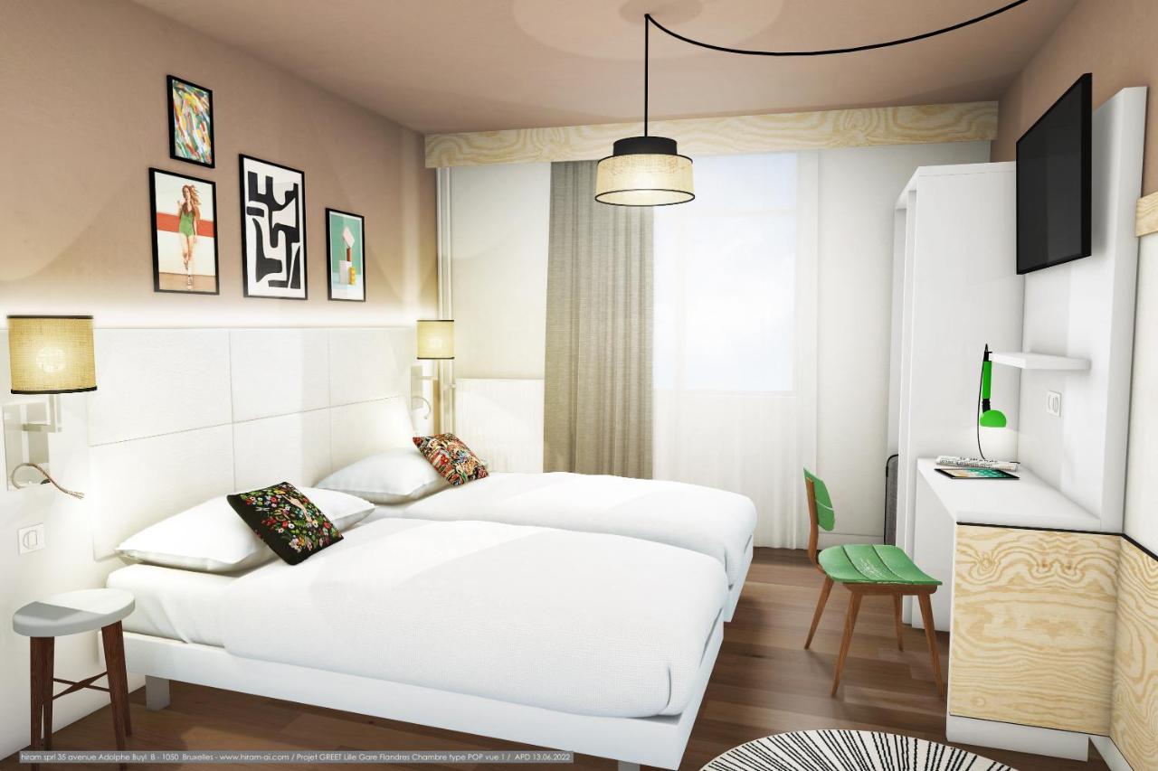 Greet Hotel Lille Gare Flandres - Groupe Accor Ngoại thất bức ảnh
